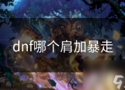 DNF肩部装备暴走属性选择指南：深渊征服者誓言与暗影幽魂肩膀推荐
