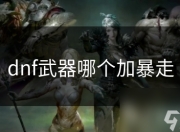 DNF 中加暴走的武器有哪些？巨剑与拳套系列是首选？