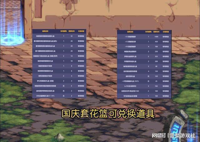 dnf国庆花篮换什么_dnf国庆套送几个花篮_地下城国庆套花篮可以换啥