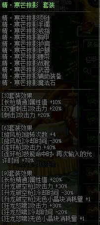 决战者异界套装点评