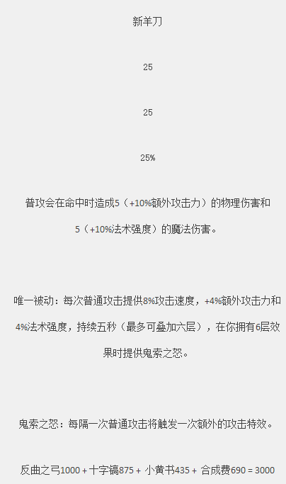 新版英雄适合羊刀吗_新版英雄适合羊刀的皮肤_新版羊刀适合哪些英雄