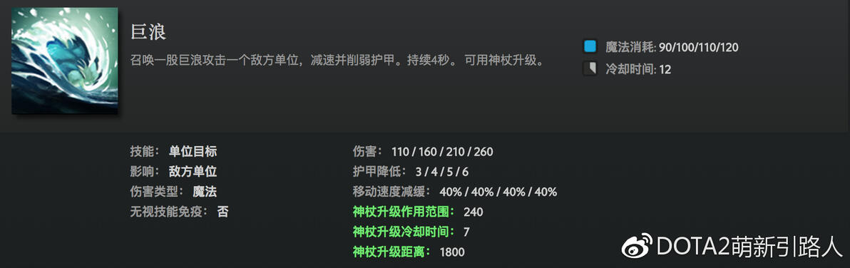 潮汐猎人技能加点出装_DOTA2潮汐猎人攻略_dota2潮汐打野