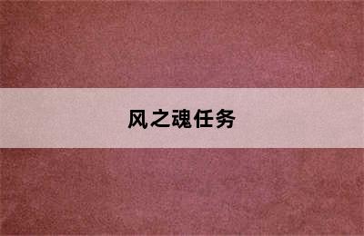 风之魂任务