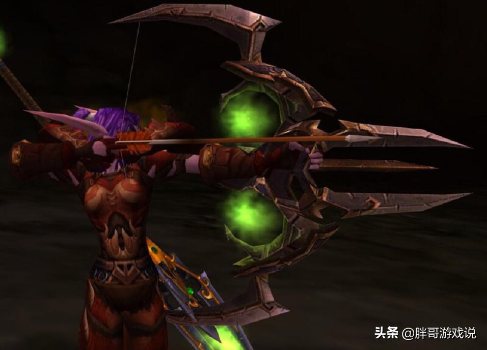 魔兽世界TBC怀旧服P3阶段猎人武器选择_闪击强弓与黑暗之弓对比_魔兽猎人橙弓