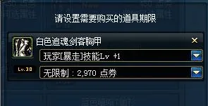 狂战士暴走属性提升_dnf暴走技能属性_极限暴走装备配置