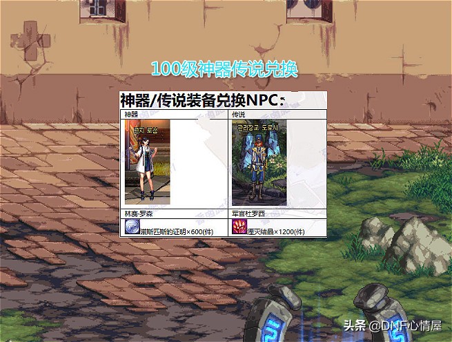 dnf最高强化武器视频_堇青石材料获取_100级装备继承系统